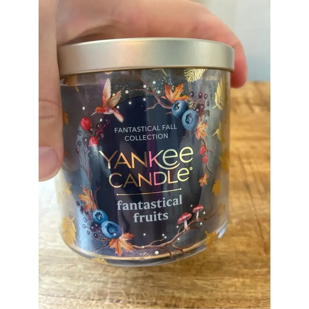 New Yankee Candle Fantastical Fruits 3 Wick Candle 14.5 oz.